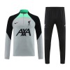 Sudadera De Entrenamiento Liverpool Cremallera De Cuarto 23-24 Gris - Hombre